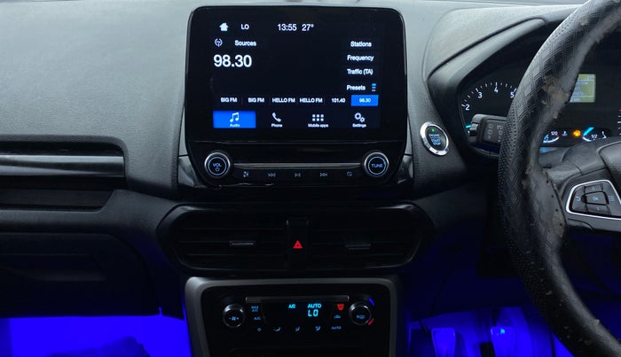 2017 Ford Ecosport 1.5 TITANIUM TI VCT, Petrol, Manual, 93,262 km, Air Conditioner