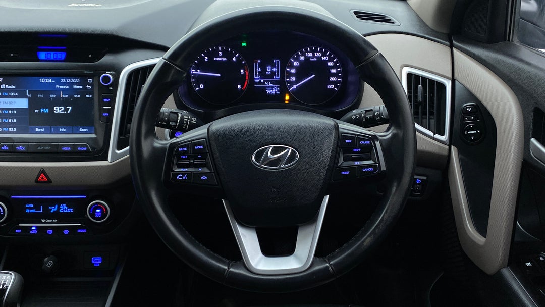 Steering Wheel Close Up