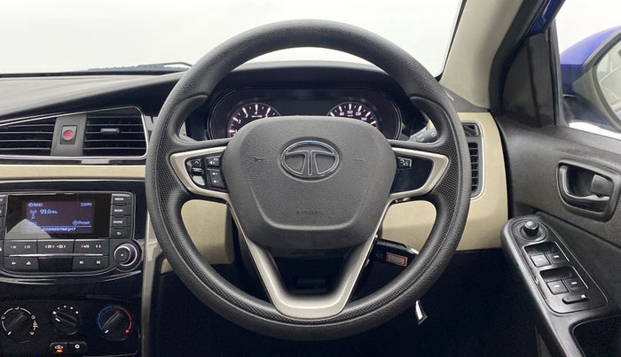 2014 Tata Zest XMS RT, Petrol, Manual, 19,768 km, Steering Wheel Close Up