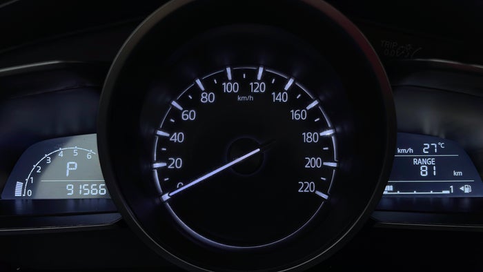 MAZDA CX 3-Odometer View