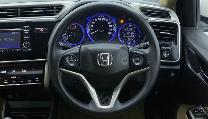 2016 Honda City V MT PETROL, Petrol, Manual, 84,776 km, Steering Wheel Close Up