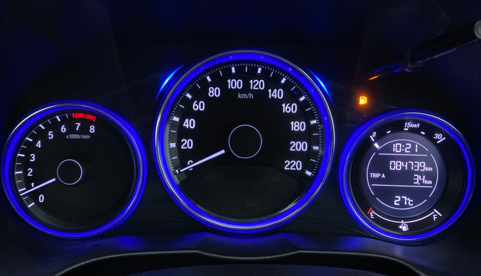 2016 Honda City V MT PETROL, Petrol, Manual, 84,776 km, Odometer Image