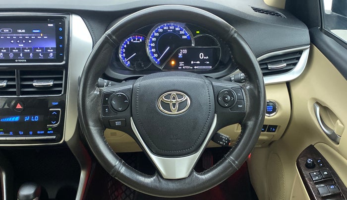 2018 Toyota YARIS V CVT, Petrol, Automatic, 47,767 km, Steering Wheel Close Up