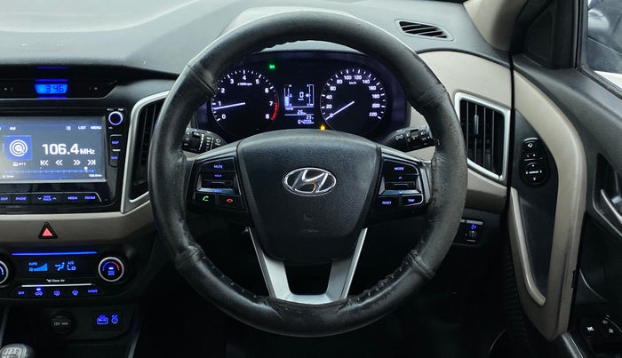 2016 Hyundai Creta 1.6 SX PLUS PETROL, Petrol, Manual, 64,243 km, Steering Wheel Close Up