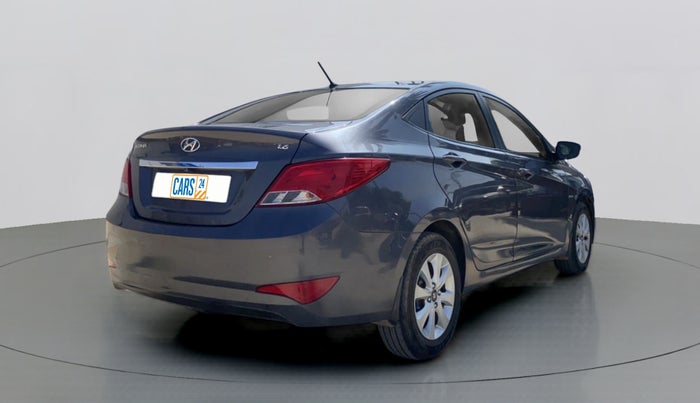 2015 Hyundai Verna FLUIDIC 1.6 VTVT S, Petrol, Manual, 22,851 km, Right Back Diagonal