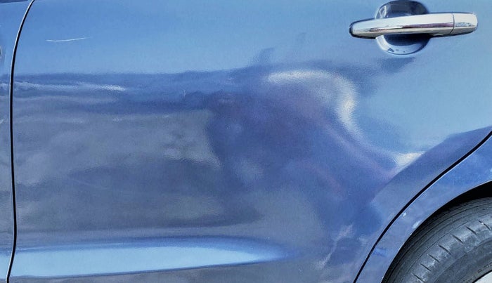 2016 Maruti Baleno ALPHA PETROL 1.2, Petrol, Manual, 65,452 km, Rear left door - Slightly dented