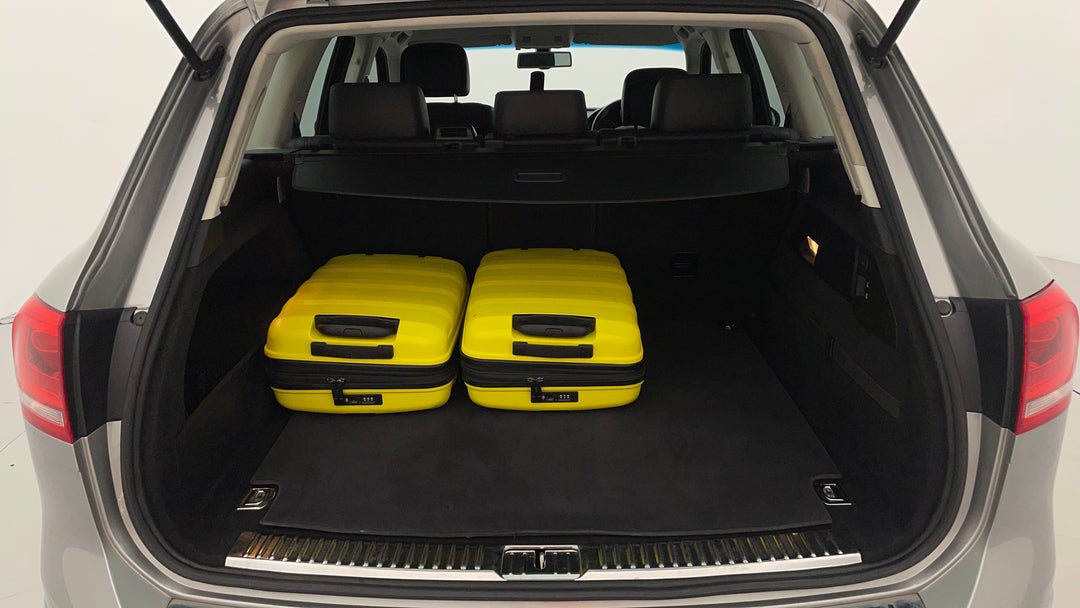 Boot Inside View with Luggage