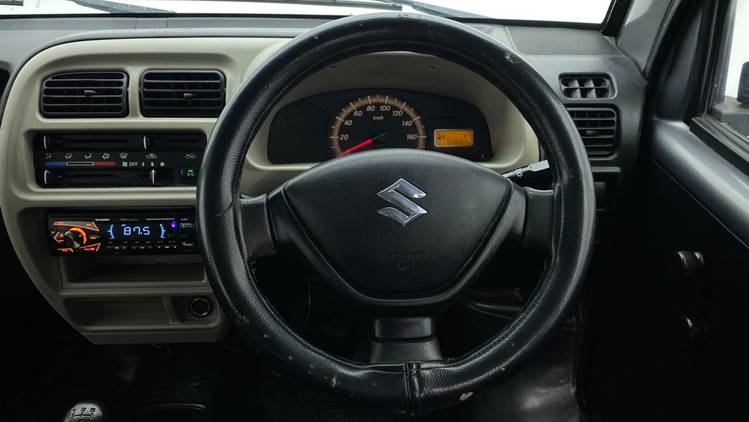 Steering Wheel Close Up