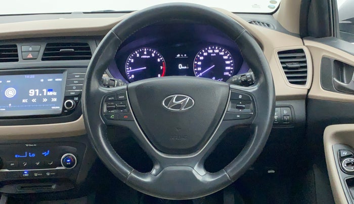 2017 Hyundai Elite i20 ASTA 1.2 (O), Petrol, Manual, 63,398 km, Steering Wheel Close Up