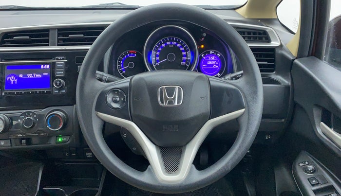 2017 Honda Jazz 1.2 SV MT, Petrol, Manual, 26,509 km, Steering Wheel Close Up