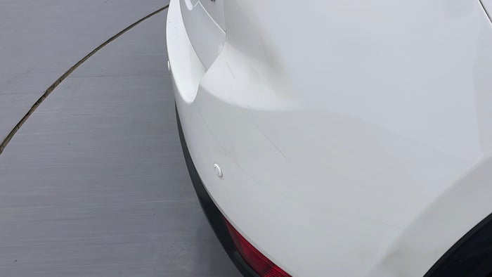 MAZDA CX 5-Bumper Rear Scratch