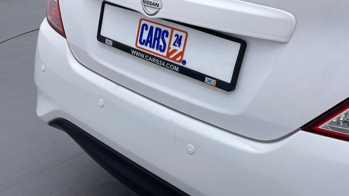 NISSAN SUNNY-Bumper Rear Scratch