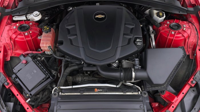 CHEVROLET CAMARO-Engine Bonet View