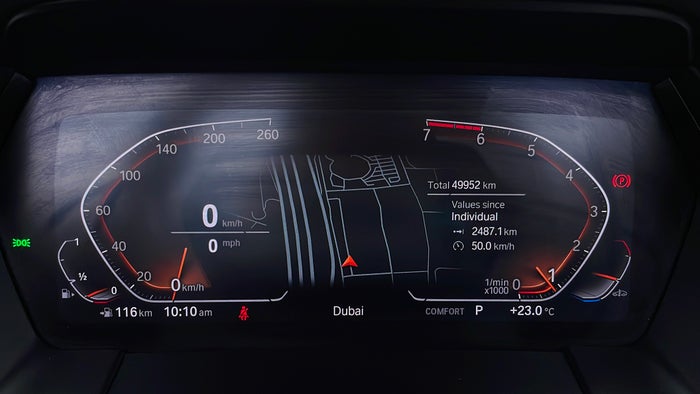 BMW Z4-Odometer View