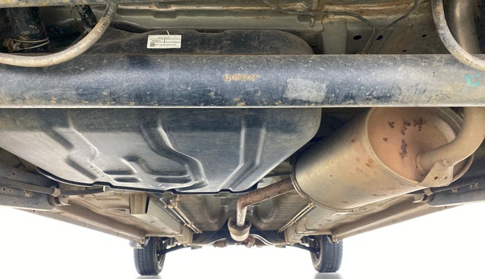 2017 Maruti Wagon R 1.0 VXI, Petrol, Manual, 27,591 km, Rear Underbody