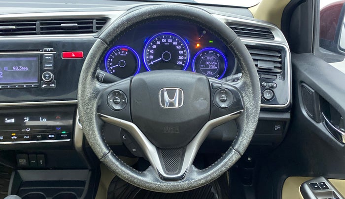 2015 Honda City VX MT PETROL, Petrol, Manual, 85,756 km, Steering Wheel Close Up