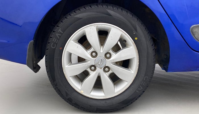 2014 Hyundai Xcent S 1.2 OPT, Petrol, Manual, 98,012 km, Right Rear Wheel
