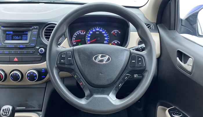 2014 Hyundai Xcent S 1.2 OPT, Petrol, Manual, 98,012 km, Steering Wheel Close Up