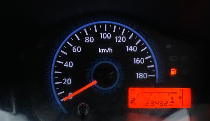 2017 Datsun Redi Go T (O), Petrol, Manual, 23,574 km, Odometer Image