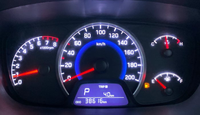 2017 Hyundai Grand i10 SPORTZ (O) 1.2 AT VTVT, Petrol, Automatic, 38,616 km, Odometer Image