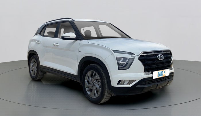 2021 Hyundai Creta SX (O) 1.4 TURBO DCT, Petrol, Automatic, 14,350 km, Right Front Diagonal
