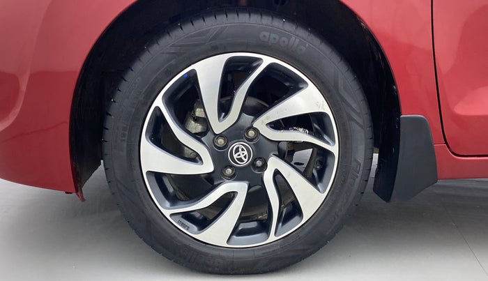 2019 Toyota Glanza V CVT, Petrol, Automatic, 32,624 km, Left Front Wheel