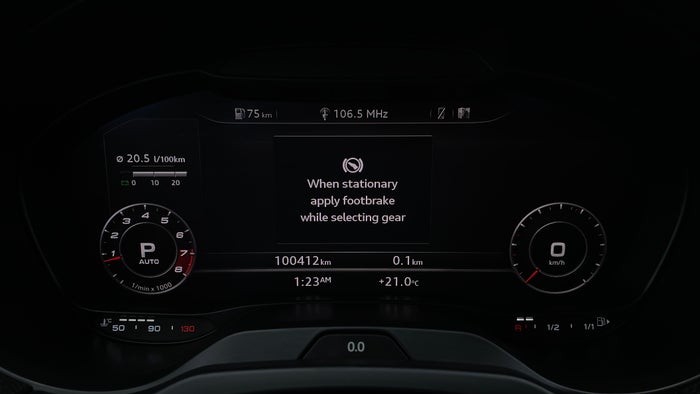 AUDI S3-Odometer View