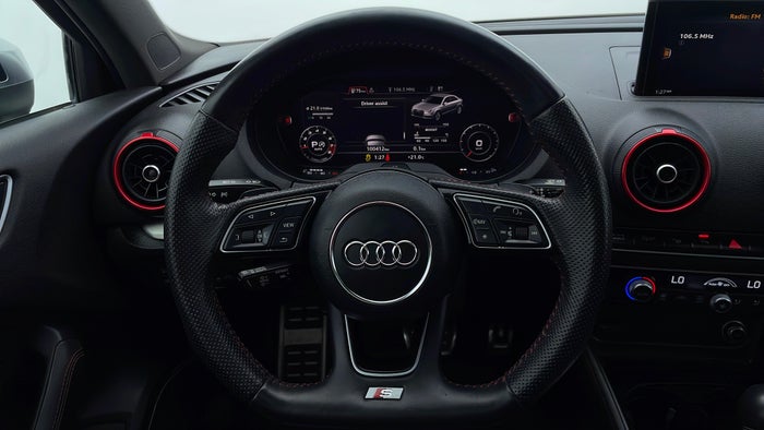 AUDI S3-Steering Wheel Close-up