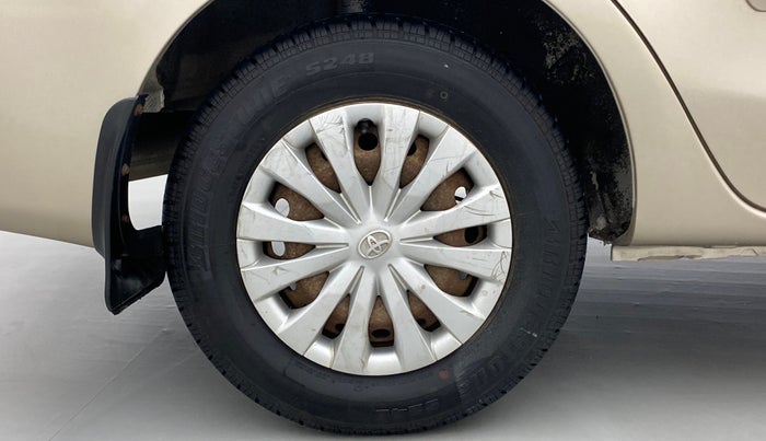 2011 Toyota Etios G, Petrol, Manual, 43,763 km, Right Rear Wheel