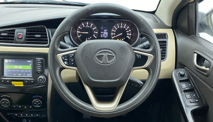 2015 Tata Zest XT RT, Petrol, Manual, 48,207 km, Steering Wheel Close Up