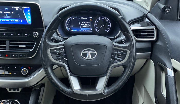 2021 Tata Safari XZ+ 2.0 KRYOTEC, Diesel, Manual, 19,849 km, Steering Wheel Close Up