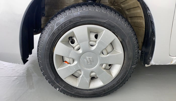 2014 Maruti Wagon R 1.0 LXI CNG, CNG, Manual, 80,758 km, Left Front Wheel