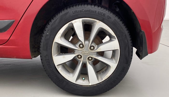 2014 Hyundai Elite i20 ASTA 1.2, Petrol, Manual, 71,257 km, Left Rear Wheel