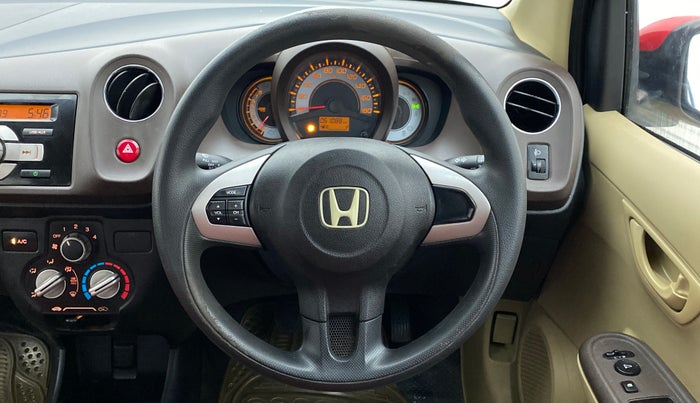 2013 Honda Brio 1.2 S MT I VTEC, Petrol, Manual, 61,088 km, Steering Wheel Close Up