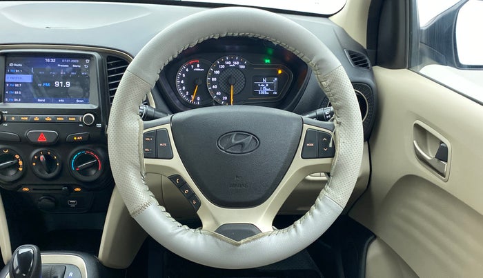 2021 Hyundai NEW SANTRO SPORTZ AMT, Petrol, Automatic, 5,369 km, Steering Wheel Close Up