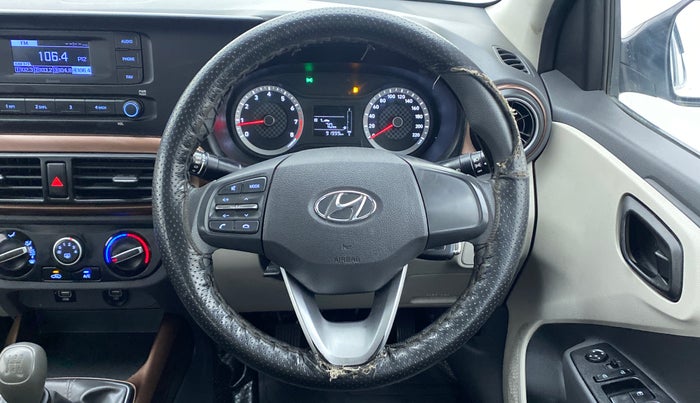 2020 Hyundai AURA S 1.2, Petrol, Manual, 92,154 km, Steering Wheel Close Up