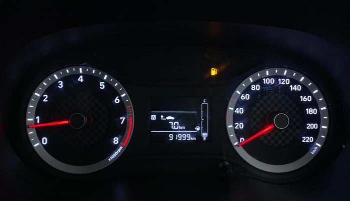 2020 Hyundai AURA S 1.2, Petrol, Manual, 92,154 km, Odometer Image