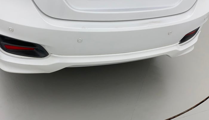 2017 Maruti Ciaz S 1.4 MT PETROL, Petrol, Manual, 24,624 km, Rear bumper - Minor scratches