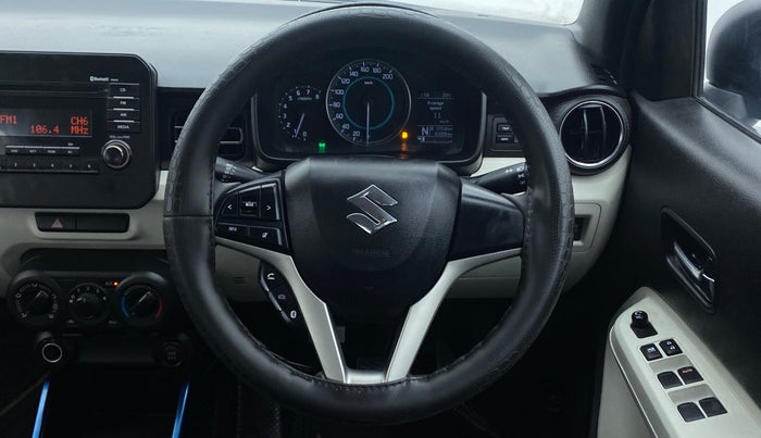 2017 Maruti IGNIS DELTA 1.2 AMT, Petrol, Automatic, 33,305 km, Steering Wheel Close Up