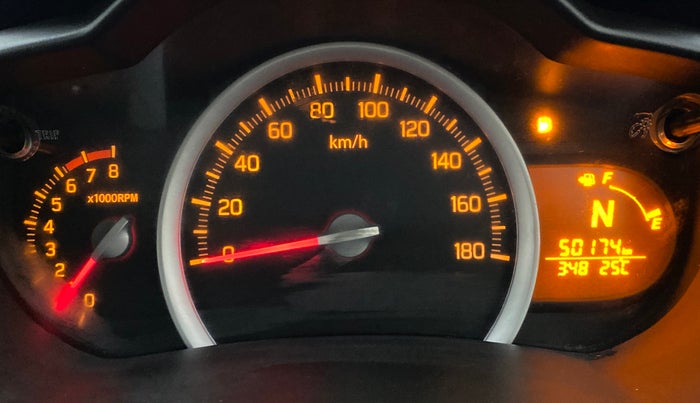 2016 Maruti Celerio VXI AMT (O), Petrol, Automatic, 50,214 km, Odometer Image