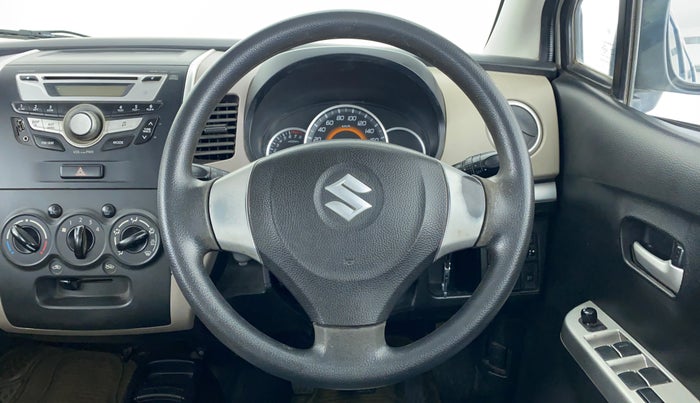 2013 Maruti Wagon R 1.0 VXI, Petrol, Manual, 29,077 km, Steering Wheel Close Up