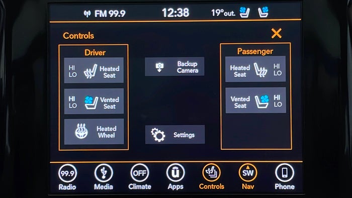 JEEP GRAND CHEROKEE-Ventilated Seats