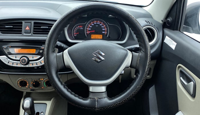 2016 Maruti Alto K10 VXI AMT, Petrol, Automatic, 48,009 km, Steering Wheel Close Up