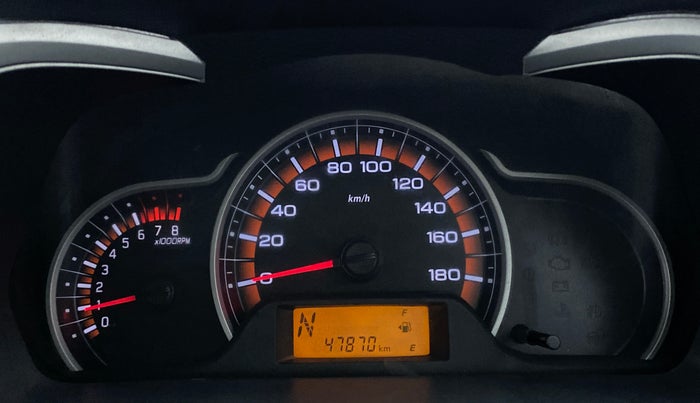 2016 Maruti Alto K10 VXI AMT, Petrol, Automatic, 48,009 km, Odometer Image