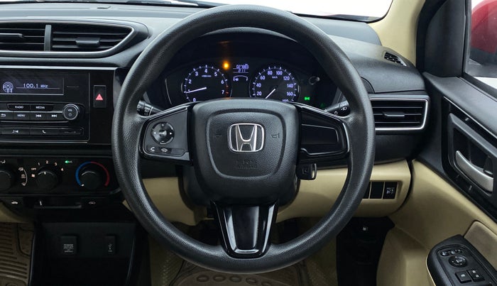 2019 Honda Amaze 1.2 SMT I VTEC, Petrol, Manual, 27,883 km, Steering Wheel Close Up