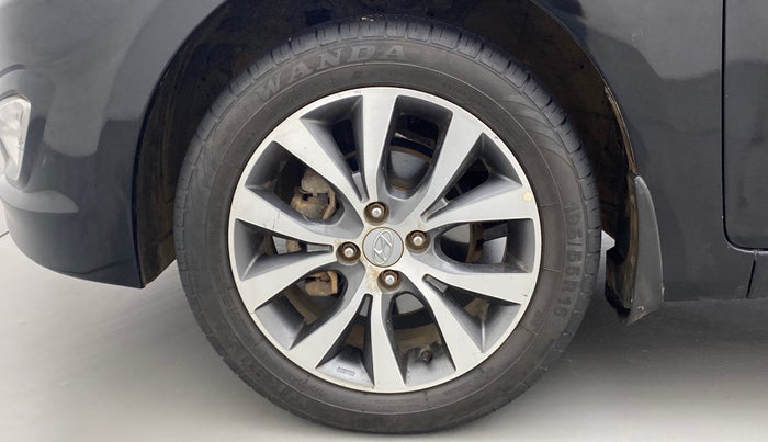 2017 Hyundai Verna 1.6 VTVT SX, Petrol, Manual, 55,605 km, Left Front Wheel