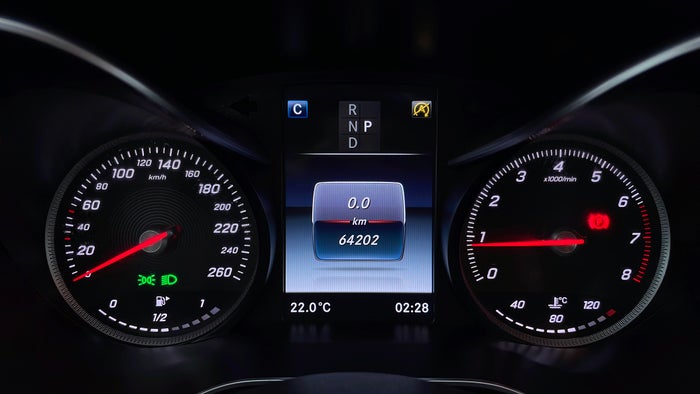 MERCEDES BENZ C 200-Odometer View