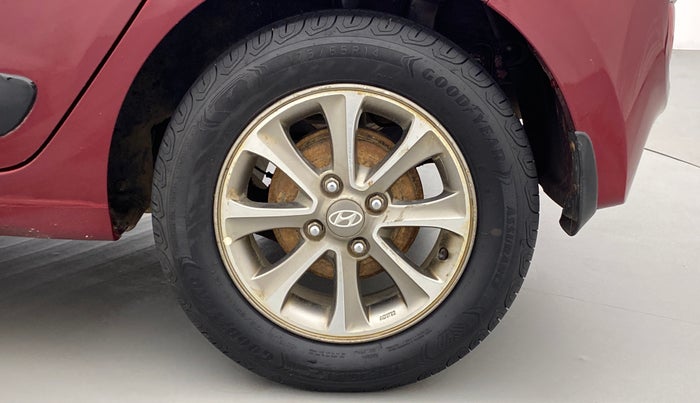 2015 Hyundai Grand i10 ASTA 1.2 KAPPA VTVT, Petrol, Manual, 44,628 km, Left Rear Wheel