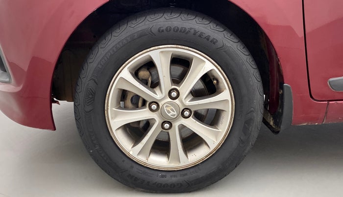2015 Hyundai Grand i10 ASTA 1.2 KAPPA VTVT, Petrol, Manual, 44,628 km, Left Front Wheel