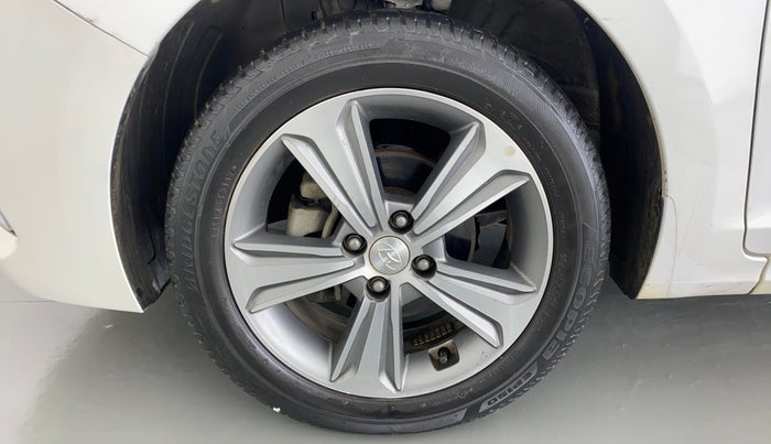 2017 Hyundai Verna 1.6 SX VTVT, Petrol, Manual, 31,788 km, Left Front Wheel